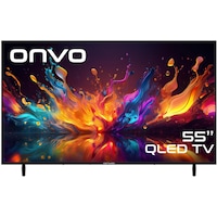 Onvo 55VQ90F3UA 55" 140 CM 4K UHD Frameless Google Smart QLED TV Onvo 55VQ90F3UA 55" 140 CM 4K UHD Frameless Google Smart QLED TV