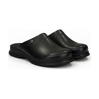 Polaris Comfort Ortopedik Sabo Terlik Doktor Hastane Aşçı İş Terliği Siyah Polaris Comfort Ortopedik Sabo Terlik Doktor Hastane Aşçı İş Terliği Siyah