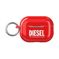 Diesel Apple AirPods Uyumlu Pro / Pro 2 İçin Biscotto Kılıf - Kırmızı Diesel Apple AirPods Uyumlu Pro / Pro 2 İçin Biscotto Kılıf - Kırmızı