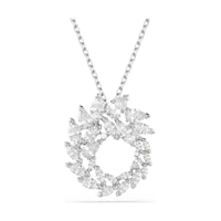 5759837 Swarovski Kolye Mesmera:pend Cırcular Whıte/rhs Metalik 5759837 Swarovski Kolye Mesmera:pend Cırcular Whıte/rhs Metalik
