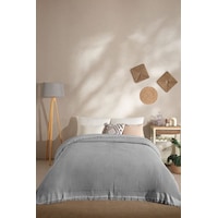 Elart Ruffle Pike Çift Kişilik 220x240 Cm Gri Gri Elart Ruffle Pike Çift Kişilik 220x240 Cm Gri Gri