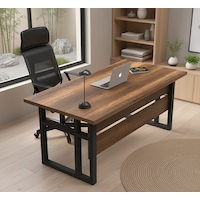 Robin Home Vivaldi A Ofis Çalışma Masası Bilgisayar Masası Metal Ayaklı Barok Kahverengi Robin Home Vivaldi A Ofis Çalışma Masası Bilgisayar Masası Metal Ayaklı Barok Kahverengi