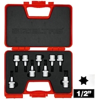 İzeltaş 1/2 Lokmalı Torx Uç Takımı (60mm 9 Parça) - 1113006009 İzeltaş 1/2 Lokmalı Torx Uç Takımı (60mm 9 Parça) - 1113006009