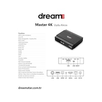 Dreamstar Master 4k Dreamstar Master 4k