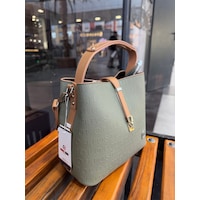 Just Polo Kadın Gofraj Baskılı Büyük Boy El Çantası 4028 Yeşil Camel 63833669 Just Polo Kadın Gofraj Baskılı Büyük Boy El Çantası 4028 Yeşil Camel 63833669