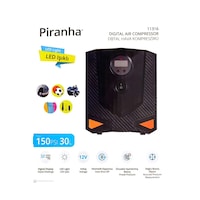 Piranha 11316 Dijital Hava Kompresörü 150psı-30l Piranha 11316 Dijital Hava Kompresörü 150psı-30l