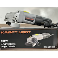 Kraft Hart Profesyonel 900 W 115mm Avuç Içi Taşlama Gri Kraft Hart Profesyonel 900 W 115mm Avuç Içi Taşlama Gri