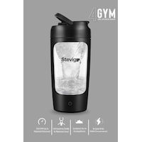 Stevig 4 Gym Şarj Edilebilir Elektrikli Protein Shaker 650 Ml Siyah St-225 Siyah Stevig 4 Gym Şarj Edilebilir Elektrikli Protein Shaker 650 Ml Siyah St-225 Siyah