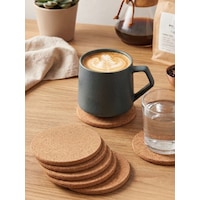 Mucit Home Doğal Mantar Bardak Altlığı Seti 6 Adet Yuvarlak Isıya Dayanıklı Kahve Çay Sunum Nihalesi Açık Kahverengi Mucit Home Doğal Mantar Bardak Altlığı Seti 6 Adet Yuvarlak Isıya Dayanıklı Kahve Çay Sunum Nihalesi Açık Kahverengi