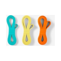 Corength Direnç Bandı Seti - 3 Adet - 15 Kg/25 Kg/35 Kg Turuncu / Sarı / Turkuaz Corength Direnç Bandı Seti - 3 Adet - 15 Kg/25 Kg/35 Kg Turuncu / Sarı / Turkuaz