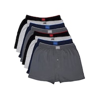 Tutku Penye Erkek Boxer 8'li - Çok Renkli Tutku Penye Erkek Boxer 8'li - Çok Renkli
