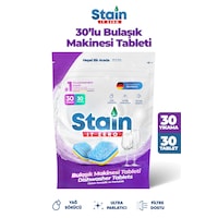 Stain İt Zero Hepsi Bir Arada Bulaşık Makinesi Deterjanı 30 Tablet