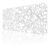 White Topography Map İlyuka Mp079040 Xxl Gaming Mouse Pad 90x40cm White Topography Map İlyuka Mp079040 Xxl Gaming Mouse Pad 90x40cm