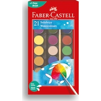 Faber-Castell Suluboya 21 Renk Büyük Boy Faber-Castell Suluboya 21 Renk Büyük Boy