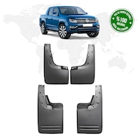 Volkswagen Amarok 2011 - 2020 Model 4'lü Paçalık Çamurluk - Tozl Volkswagen Amarok 2011 - 2020 Model 4'lü Paçalık Çamurluk - Tozl