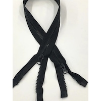 Kaban Mont Fermuarı Çift Yön 100 Cm Siyah 1123 Kaban Mont Fermuarı Çift Yön 100 Cm Siyah 1123