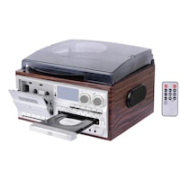 Ultratekno KN-110 Vintage Plak CD Kaset USB Bluetooth TF AUX Özelikli Pikap Ultratekno KN-110 Vintage Plak CD Kaset USB Bluetooth TF AUX Özelikli Pikap