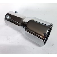 Antipas İç Kaplamalı Islık Sesli 50 Mm Nikelaj Tekli Egzoz Eksoz Ucu Antipas İç Kaplamalı Islık Sesli 50 Mm Nikelaj Tekli Egzoz Eksoz Ucu