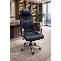 Deflen Yönetici Ofis Koltuğu Lüks Büro Koltuğu Ergonomik Yatar Mekanizmalı Deri Siyah Deflen Yönetici Ofis Koltuğu Lüks Büro Koltuğu Ergonomik Yatar Mekanizmalı Deri Siyah