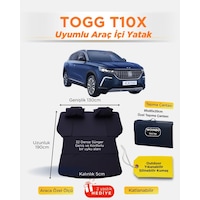 Woinbo Kamp Yatağı Togg T10x Uyumlu Siyah Woinbo Kamp Yatağı Togg T10x Uyumlu Siyah