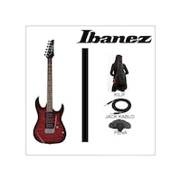 Ibanez Grx70Qa-Trb Elektro Gitar (Kılıf+Askı+Pena+Jak Kablo) Ibanez Grx70Qa-Trb Elektro Gitar (Kılıf+Askı+Pena+Jak Kablo)