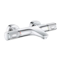 Grohe Grohtherm 1000 Performance Termostatik Banyo Bataryası - 34830000 Gümüş Grohe Grohtherm 1000 Performance Termostatik Banyo Bataryası - 34830000 Gümüş