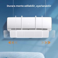 Shopytech Klima Çarpması Önleyici Ayarlanabilir Delikli Hava Yönlendirici Universal Split Klima Rüzg Diğer Shopytech Klima Çarpması Önleyici Ayarlanabilir Delikli Hava Yönlendirici Universal Split Klima Rüzg Diğer