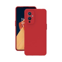 Oneplus 9 Kılıf Kamera Korumalı Silikon Rubber Arka Kapak Kırmızı Oneplus 9 Kılıf Kamera Korumalı Silikon Rubber Arka Kapak Kırmızı