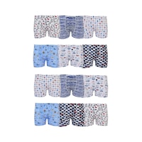 Tutku 12li Erkek Çocuk Renkli Boxer Desenli Baskılı Pamuklu Rahat Diğer Tutku 12li Erkek Çocuk Renkli Boxer Desenli Baskılı Pamuklu Rahat Diğer