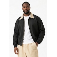 Freemen Erkek Gabardin Ceket Oversize Polo Yaka Detaylı Rahat Kalıp Beli Lastikli-401 Kahverengi Freemen Erkek Gabardin Ceket Oversize Polo Yaka Detaylı Rahat Kalıp Beli Lastikli-401 Kahverengi