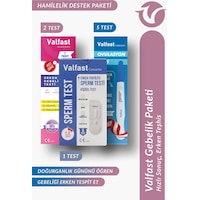 Gebelik Paketi 5 Ovulasyon & 1 Erkek Fertilite & 2 Gebelik Testi Gebelik Paketi 5 Ovulasyon & 1 Erkek Fertilite & 2 Gebelik Testi