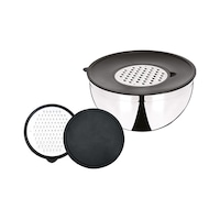 Aryıldız Karıştırma Kabı Rendeli 4.6 L 5 Parça 24 Cm Aryıldız Karıştırma Kabı Rendeli 4.6 L 5 Parça 24 Cm