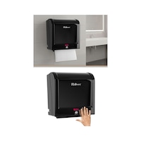 Flosoft F398 Diva Sensörlü Kağıt Havlu Makinesi, Fotoselli Otomatik Havlu Verici 21 Cm Siyah Flosoft F398 Diva Sensörlü Kağıt Havlu Makinesi, Fotoselli Otomatik Havlu Verici 21 Cm Siyah