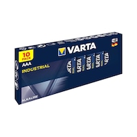 Varta 4003 Industrial Pro Alkalin AAA İnce Kalem Pil 10'lu Varta 4003 Industrial Pro Alkalin AAA İnce Kalem Pil 10'lu