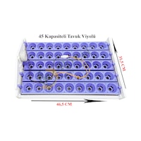 45'lik Otomatik Kuluçka Gelişim Viyolü 1/2.5 Rpm 4 Watt 45'lik Otomatik Kuluçka Gelişim Viyolü 1/2.5 Rpm 4 Watt