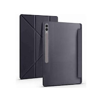 Galaxy Uyumlu Tab S10 Ultra Uyumlu 14.6 İnç Kalem Bölmeli Standlı Tri Folding Tablet Kılıfı Kapaklı Kılıf Galaxy Uyumlu Tab S10 Ultra Uyumlu 14.6 İnç Kalem Bölmeli Standlı Tri Folding Tablet Kılıfı Kapaklı Kılıf