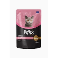 Reflex Plus Sos İçinde Et Parçacıklı Kuzu Etli Yavru Kedi Maması 85 G Reflex Plus Sos İçinde Et Parçacıklı Kuzu Etli Yavru Kedi Maması 85 G