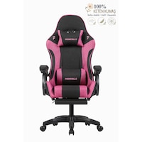 Fashcolle Dynamic Air Kumaş Pembe-siyah Masajlı Oyuncu Koltuğu Fashcolle Dynamic Air Kumaş Pembe-siyah Masajlı Oyuncu Koltuğu