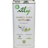 Nily Özel Seri Soğuk Sıkım Naturel Sızma Zeytinyağı Teneke 5 L Nily Özel Seri Soğuk Sıkım Naturel Sızma Zeytinyağı Teneke 5 L