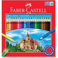 Faber-Castell Kuru Boya Kalemi 24 Renk Faber-Castell Kuru Boya Kalemi 24 Renk