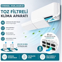 Evrensel Hava Klima Yönlendirme Aparatı Toz Geçirmez Filtre Arıtm Evrensel Hava Klima Yönlendirme Aparatı Toz Geçirmez Filtre Arıtm