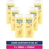Le Petit Marseillais Organik Vanilya Sütü Duş Jeli 400 ml x6 Le Petit Marseillais Organik Vanilya Sütü Duş Jeli 400 ml x6