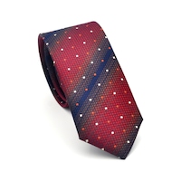 Gaffy Lacivert Verev Desenli Bordo Dokuma Kumaş Mendilli Slim Fit Kravat // Sdk-2505-3 Bordo Gaffy Lacivert Verev Desenli Bordo Dokuma Kumaş Mendilli Slim Fit Kravat // Sdk-2505-3 Bordo