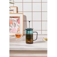 Karaca Valentina Borosilikat Cam French Press 350 ml Green Karaca Valentina Borosilikat Cam French Press 350 ml Green