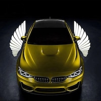 Noiser Universal Oto Araç Ayna Altı Angel Led Otomobil Gündüz Farı Araba Melek Kanat Led Beyaz Noiser Universal Oto Araç Ayna Altı Angel Led Otomobil Gündüz Farı Araba Melek Kanat Led Beyaz