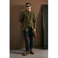 Lufian Logan Erkek Sweatshirt Kahverengi Kahverengi 112030194100400 Lufian Logan Erkek Sweatshirt Kahverengi Kahverengi 112030194100400