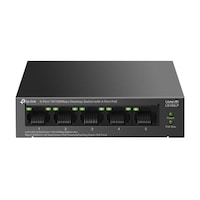 TP-LINK LS105LP 4 PORT 10/100 + 1 Port RJ45 Uplink 41 W 250 M Poe Switch TP-LINK LS105LP 4 PORT 10/100 + 1 Port RJ45 Uplink 41 W 250 M Poe Switch