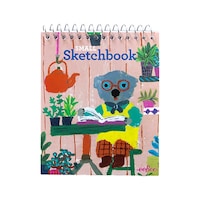 Eeboo Yumi Small Sketchbook - Koala Eeboo Yumi Small Sketchbook - Koala