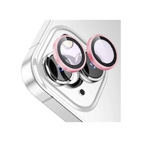 Buff Apple Uyumlu iPhone 15 / 15 Plus Kamera Metal Lens Koruyucu Rose Gold Buff Apple Uyumlu iPhone 15 / 15 Plus Kamera Metal Lens Koruyucu Rose Gold