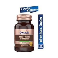 Dynavit Milk Thistle Complex 60 Kapsül Dynavit Milk Thistle Complex 60 Kapsül